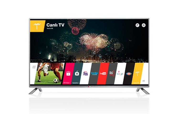 LG 32LB652V TV 81.3 cm (32") Full HD Smart TV Wi-Fi Silver – image 1
