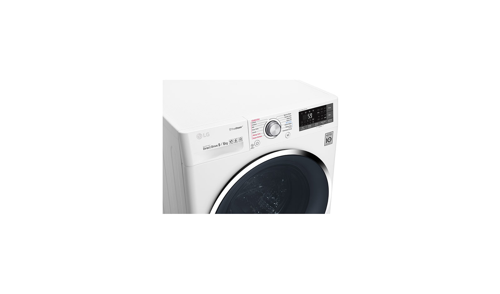 LG F4J8FHP2W washer dryer Freestanding Front-load White – image 6