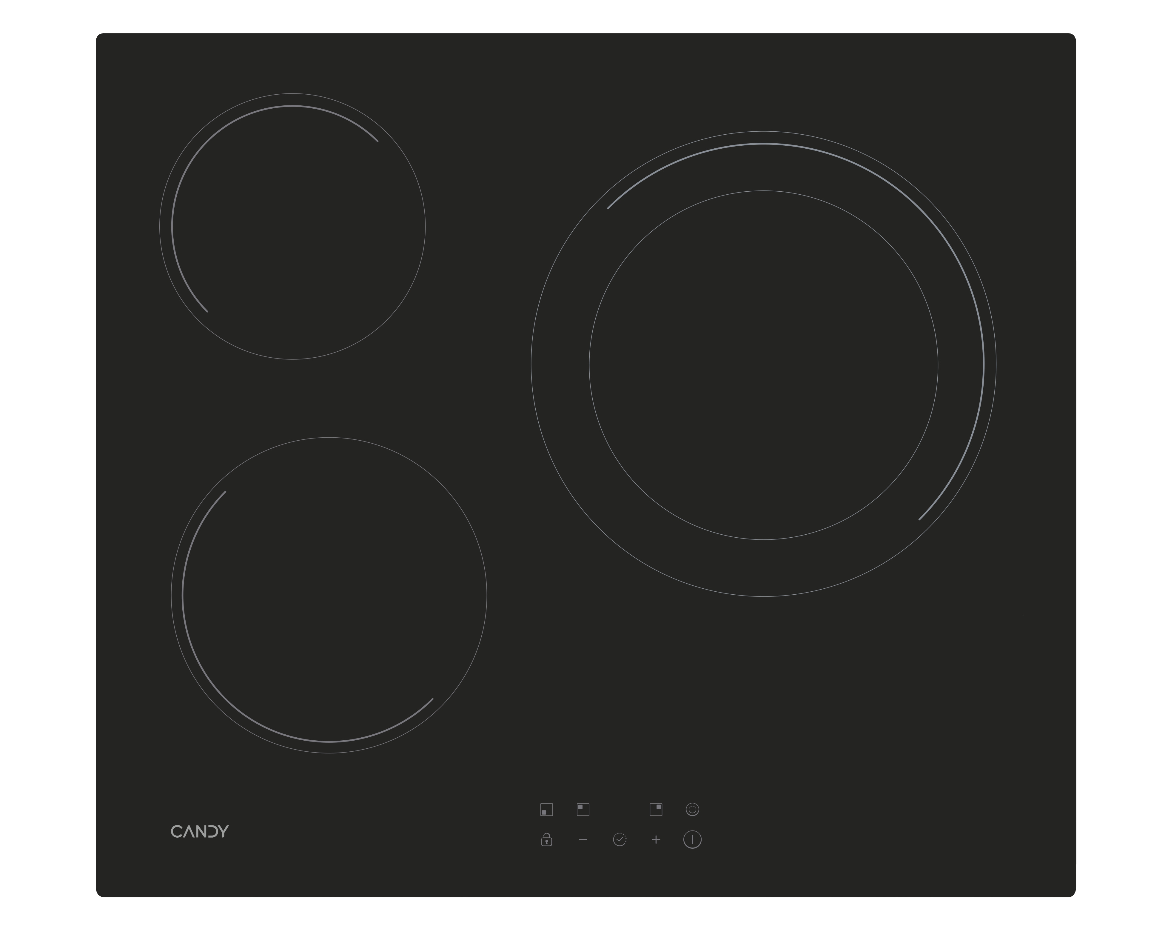 Candy CH63DCC — vue 1 sur 4