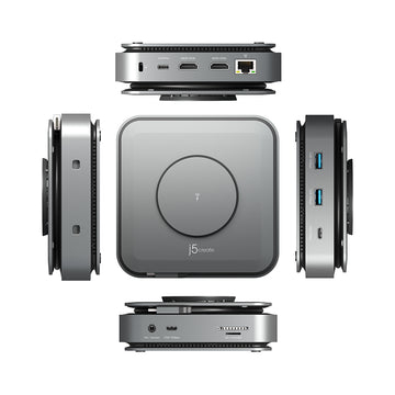 j5create JCD3199 mobile device dock station Universal Grey – image 4