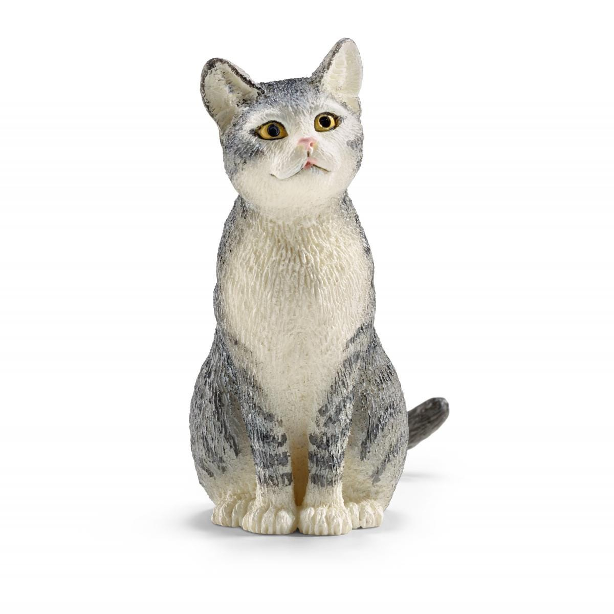 SCHLEICH 13771 - FARM WORLD Katze, sitzend Spielfigur Mehrfarbig