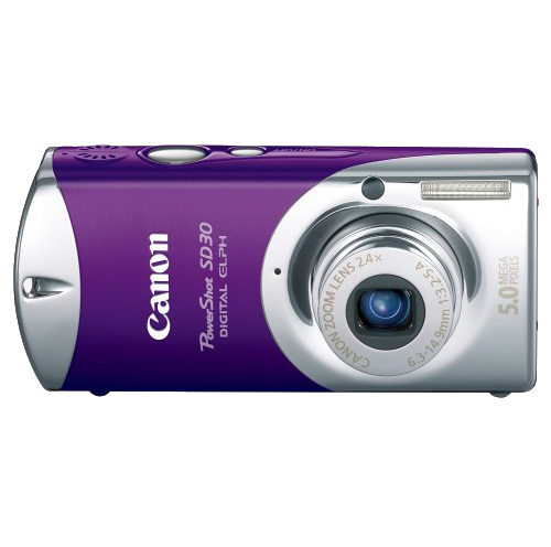 Canon PowerShot SD30, Purple