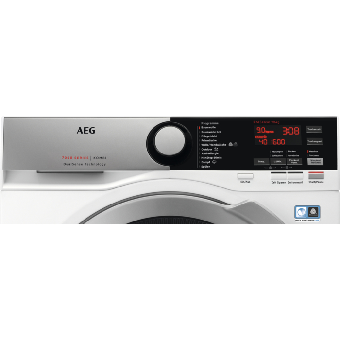 AEG L7WT96EX washer dryer Freestanding Front-load White – image 2