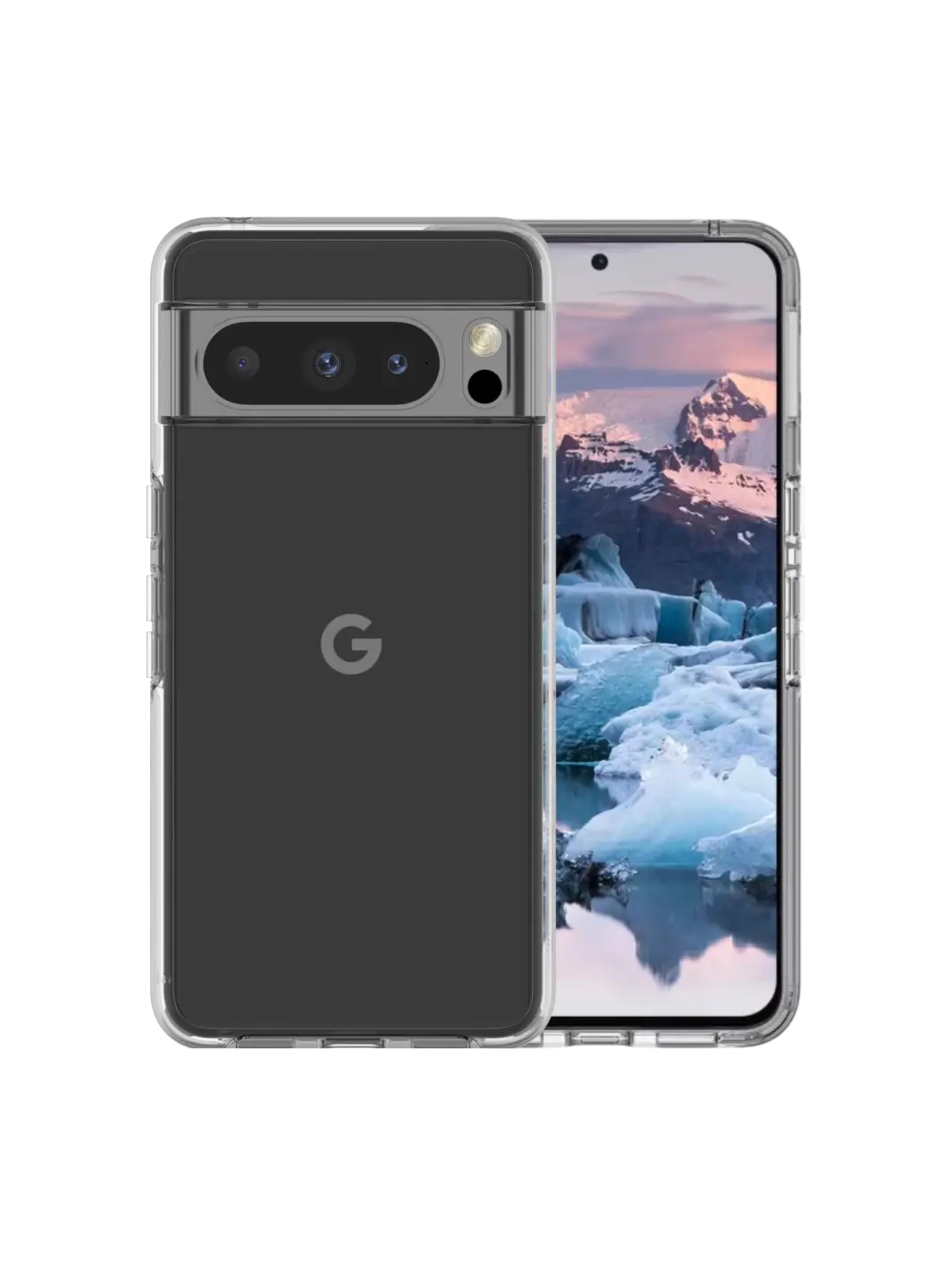 dbramante1928 Iceland Ultra - Back cover for mobile phone - MagSafe compatibility - D3O, plastic - clear - for Google Pixel 8 Pro