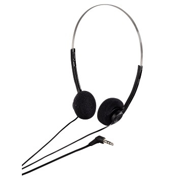 Hama EK-5000 Headphones Wired Head-band Black, Silver