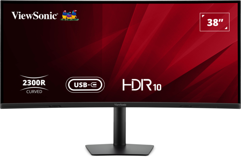 Viewsonic VA3820C LED display 96,5 cm (38") 3840 x 1600 Pixel Wide Quad HD+ Nero