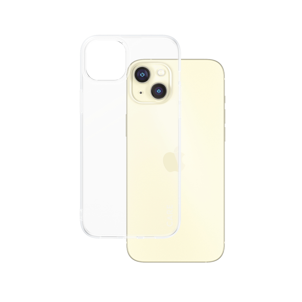 PanzerGlass CARE by PanzerGlass® Fashionable Case Transparent X-Ray Soft Basic iPhone 15 Plus
