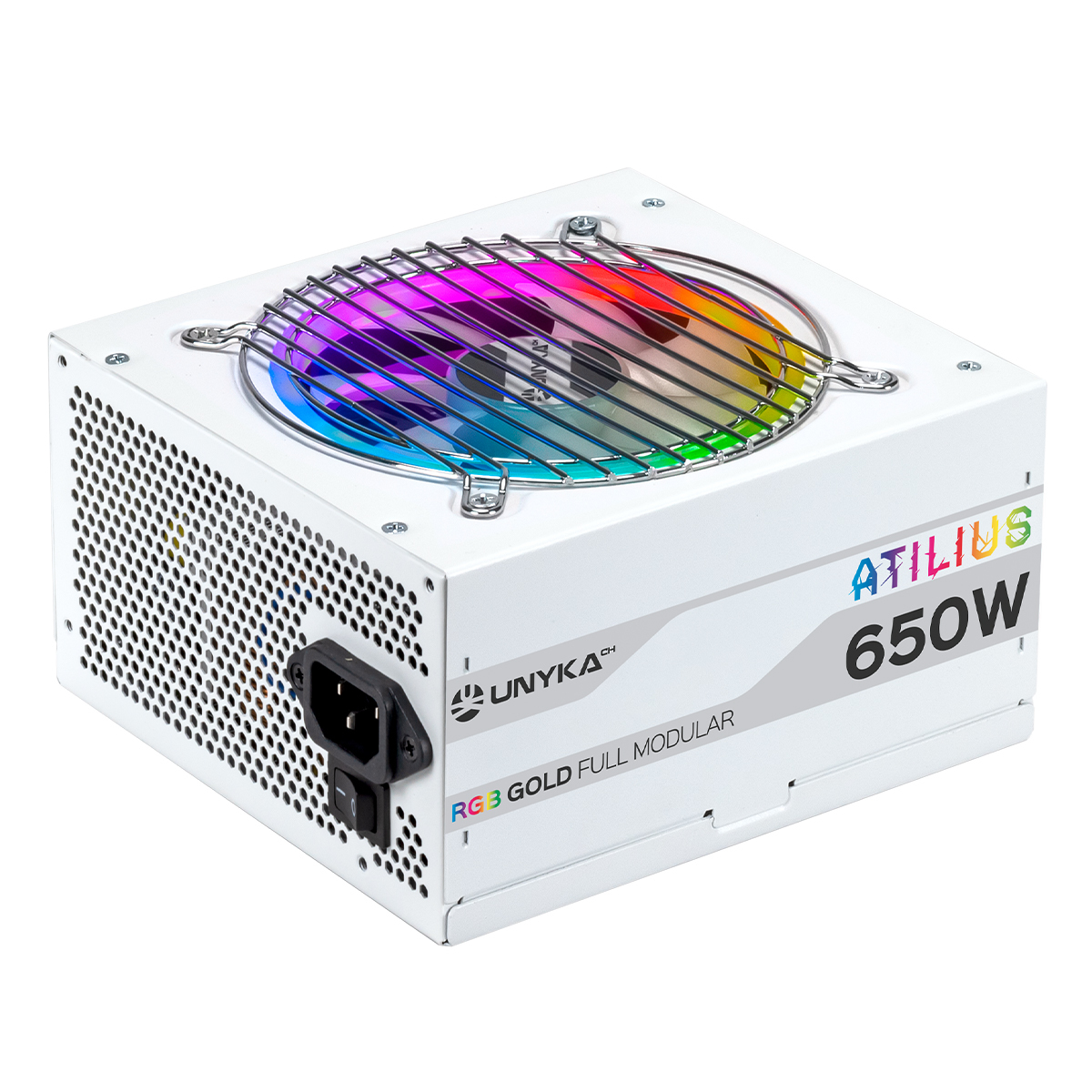 UNYKAch ATX Atilus RGB White 650W – image 4