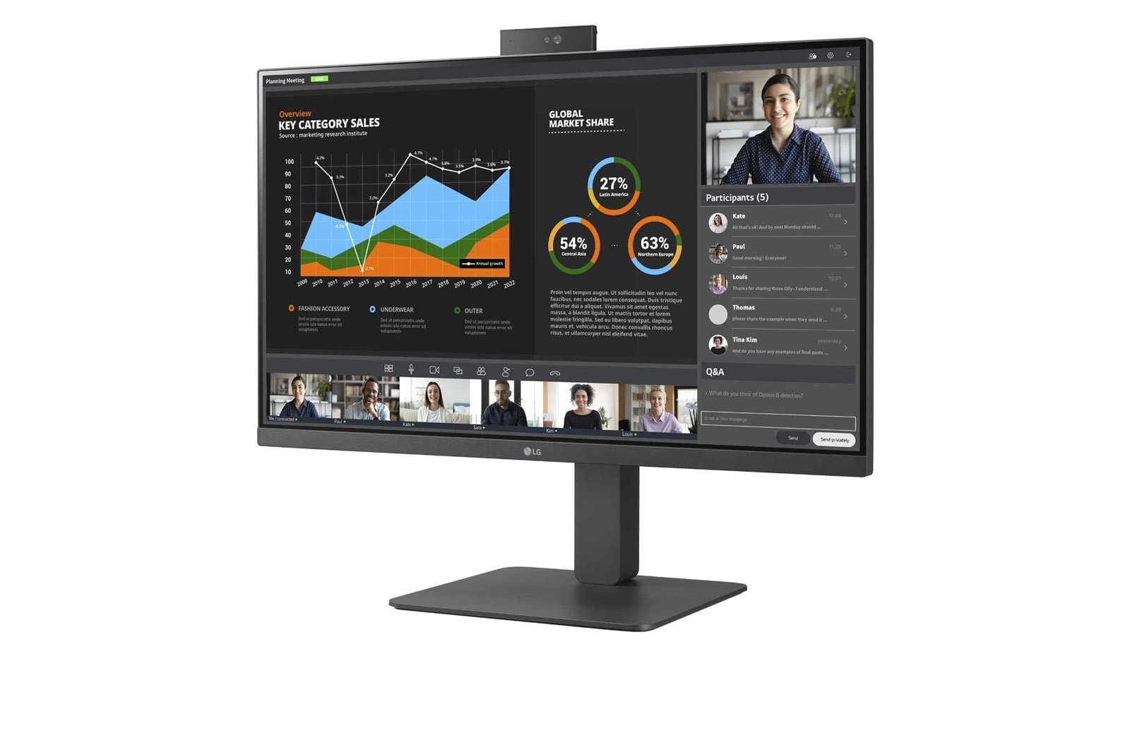 LG 27BR750C-C computer monitor – image 3
