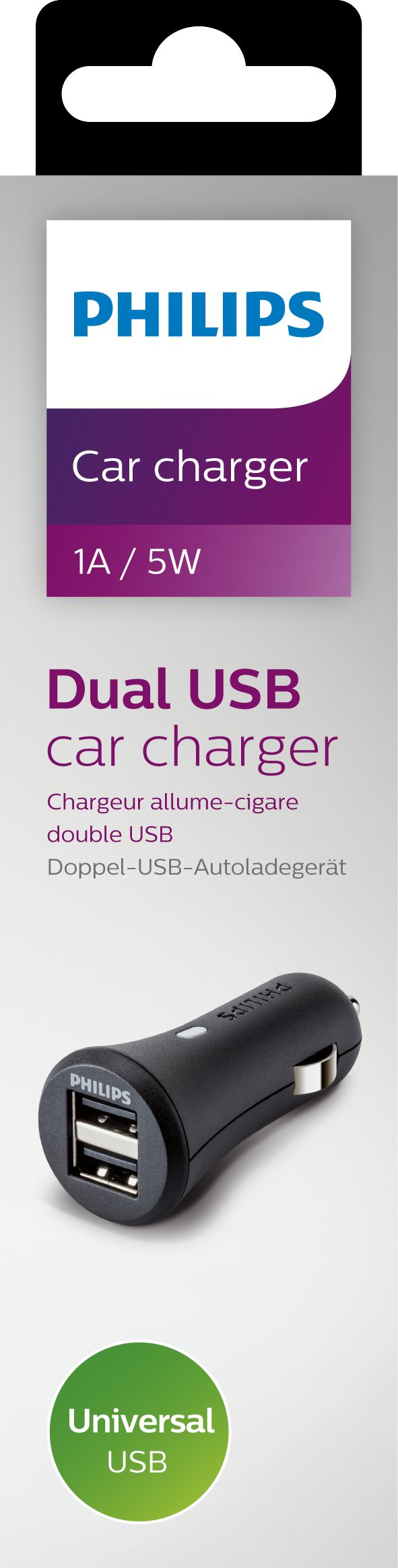 Philips Dual USB car charger DLP2259/10 – image 2
