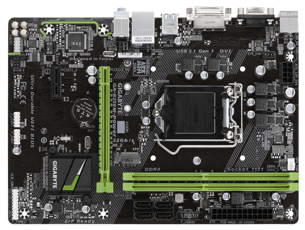 GIGABYTE GA-B250M-POWER motherboard Intel® B250 LGA 1151 (Socket H4) micro ATX – image 3