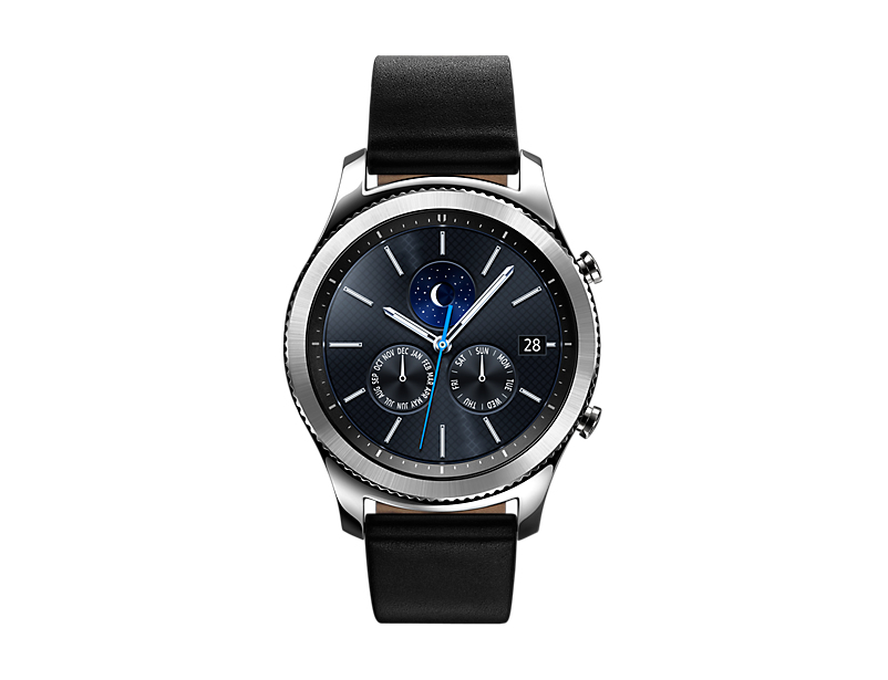 Samsung SM-R770 3.3 cm (1.3") OLED 46 mm Digital 360 x 360 pixels Touchscreen Silver Wi-Fi GPS (satellite)