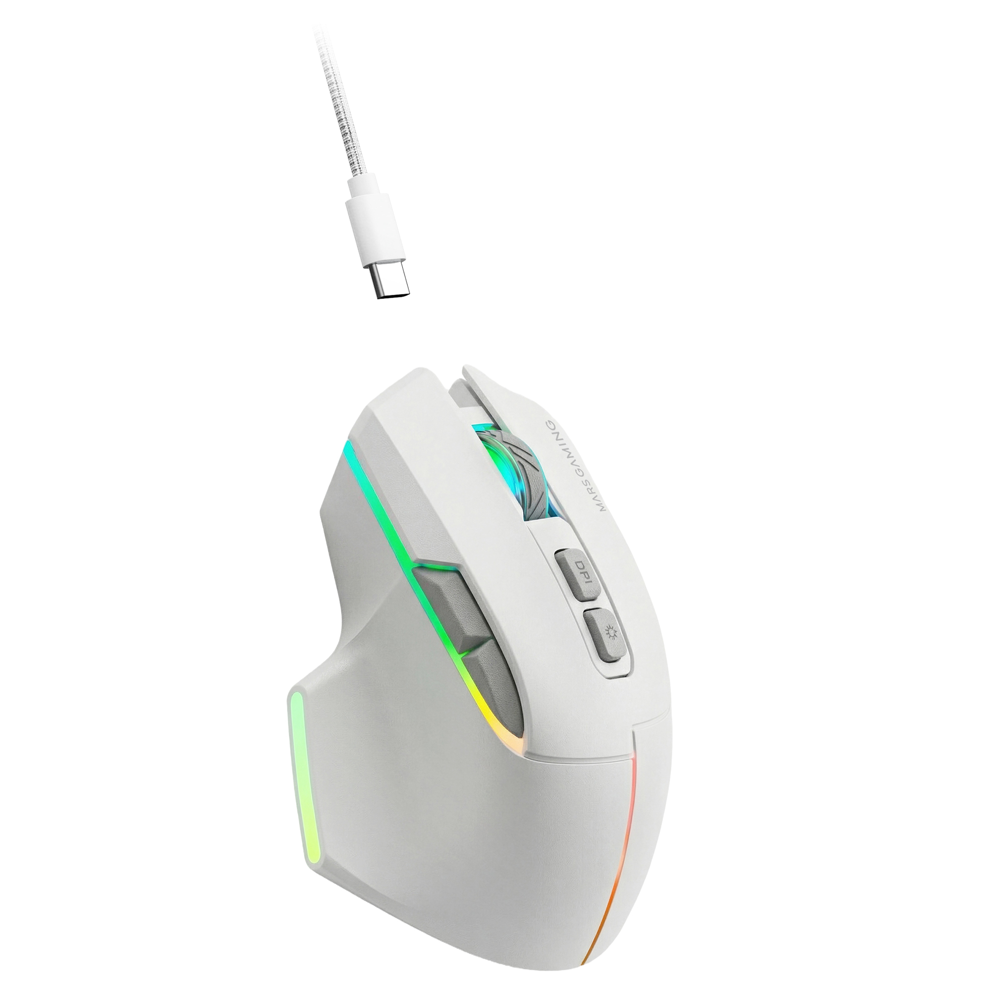 Mars Gaming MMWVECTORW mouse Right-hand RF Wireless + Bluetooth + USB Type-A Optical 12000 DPI – image 5