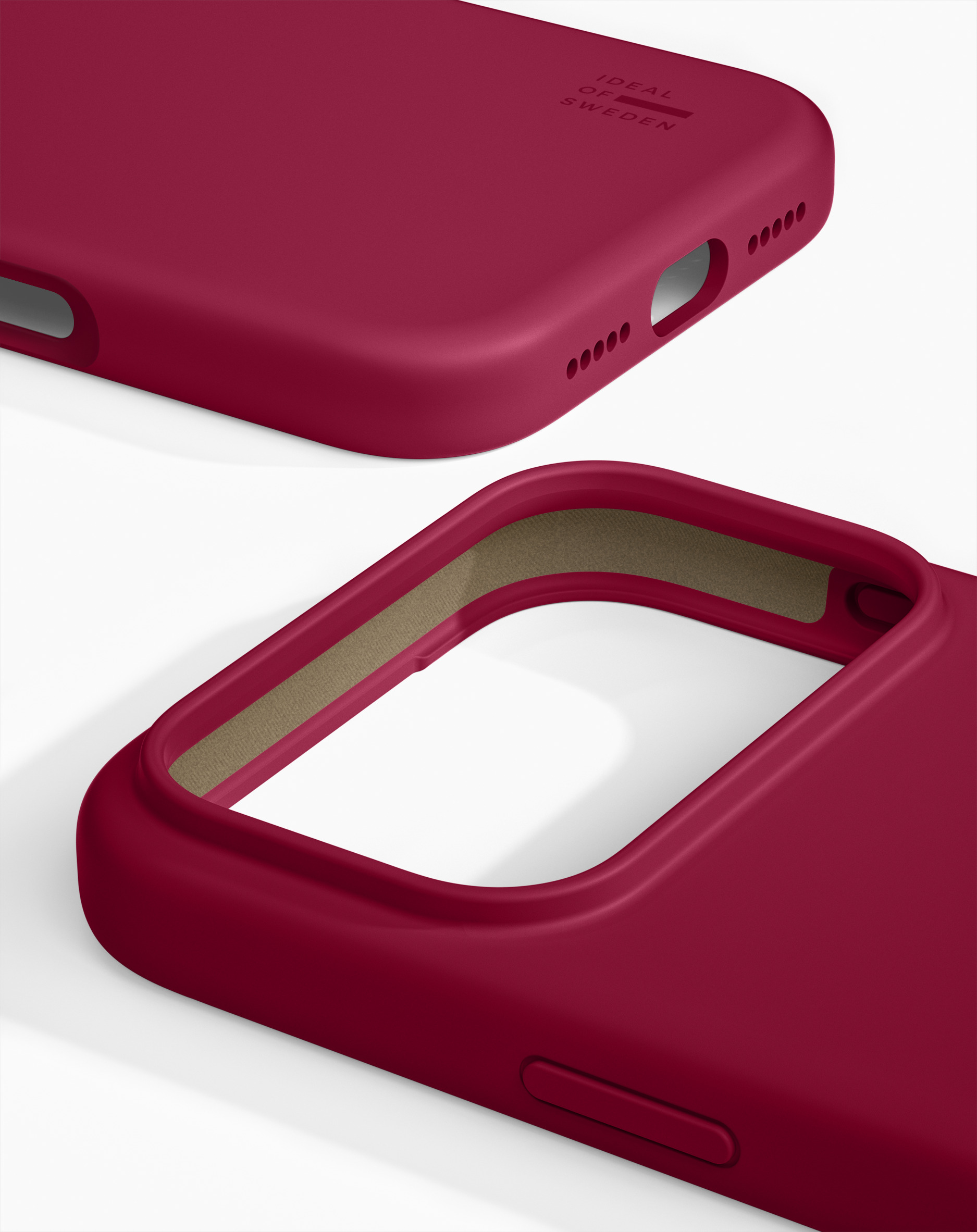 iDeal of Sweden Silicone Case MagSafe iPhone 17 Pro Max Cranberry – image 2