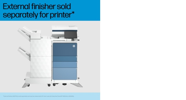 HP Color LaserJet Enterprise Flow MFP 6800zfw+ Printer – image 8