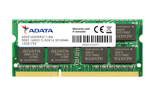 ADATA AD3S1600W4G11-RM memory module