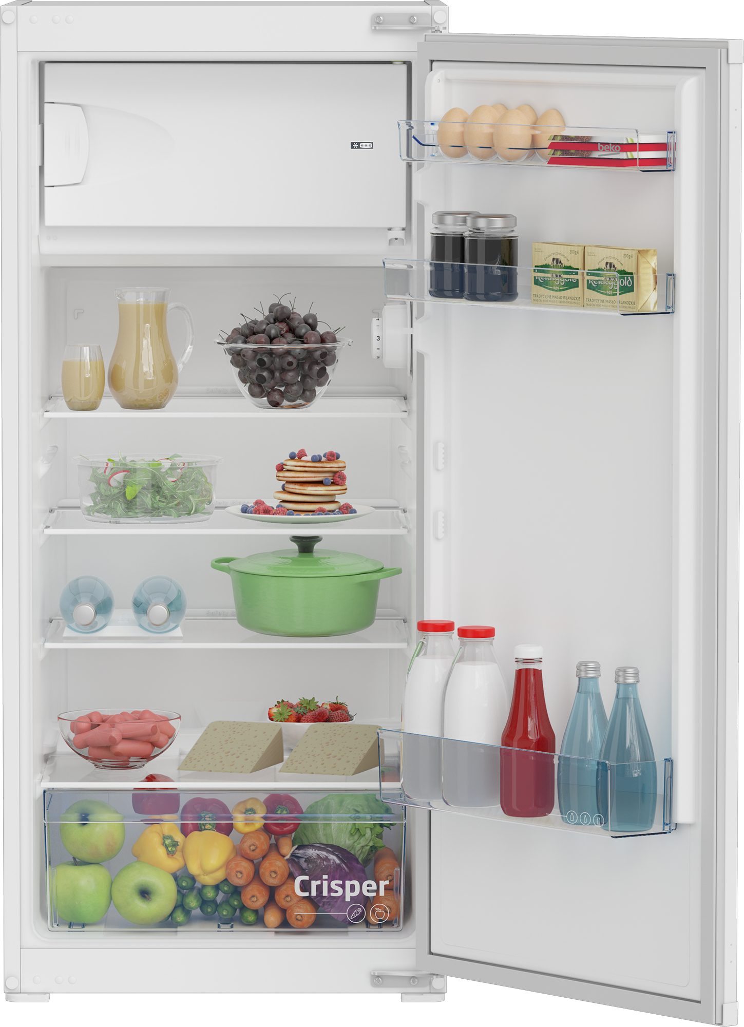 Beko BSSA210K4SN combi-fridge Built-in – image 3