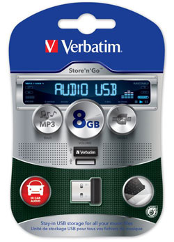 Verbatim 8GB AUDIO USB