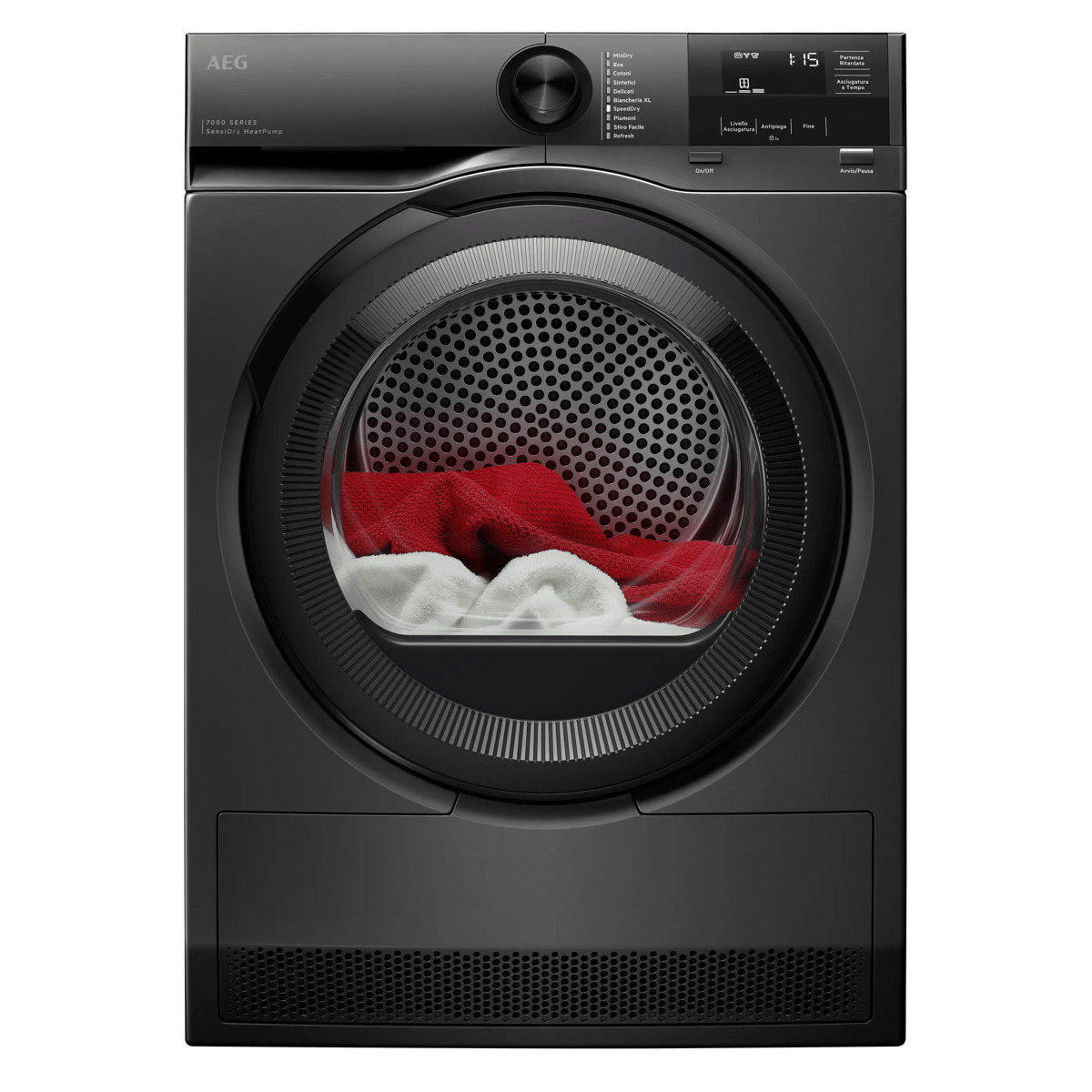 AEG Series 7000 TR7HG18B tumble dryer Freestanding Front-load