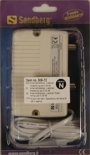 Sandberg Antenna amplifier – image 2