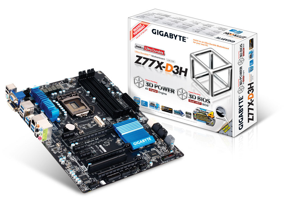 GIGABYTE GA-Z77X-D3H motherboard LGA 1155 (Socket H2) ATX – image 3