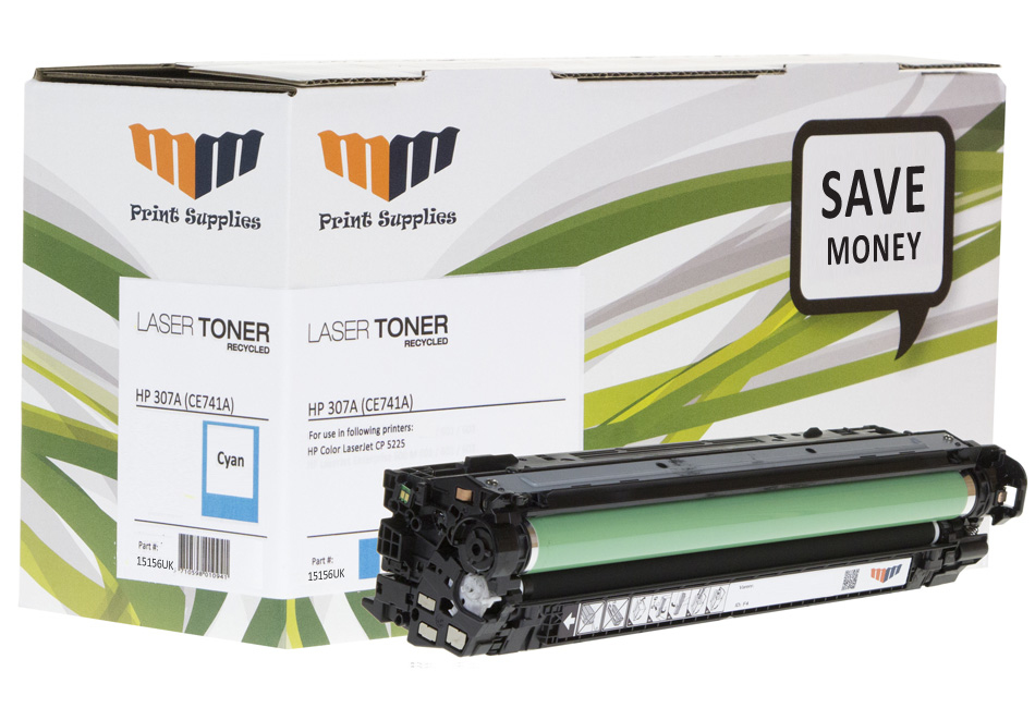 MM Cyan Laser Toner (CE741A / 307A)