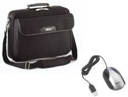 Targus Notepac + Wired Optical Mouse