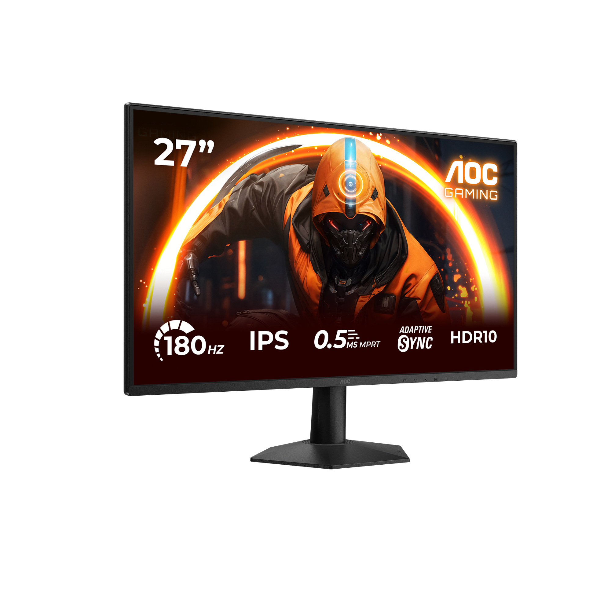 AOC 27G50F monitor de computadora 68.6 cm (27") 1920 x 1080 Pixeles Full HD LED Negro