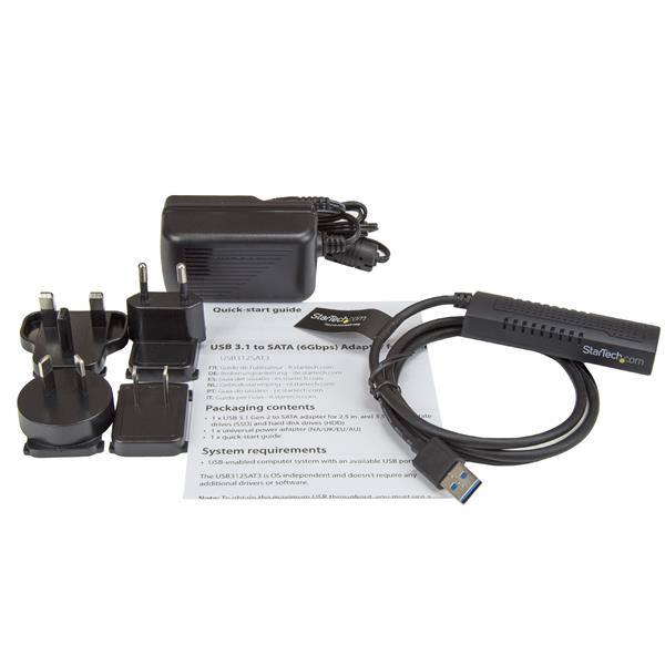 StarTech.com SATA to USB Cable, USB 10Gbps to – image 7