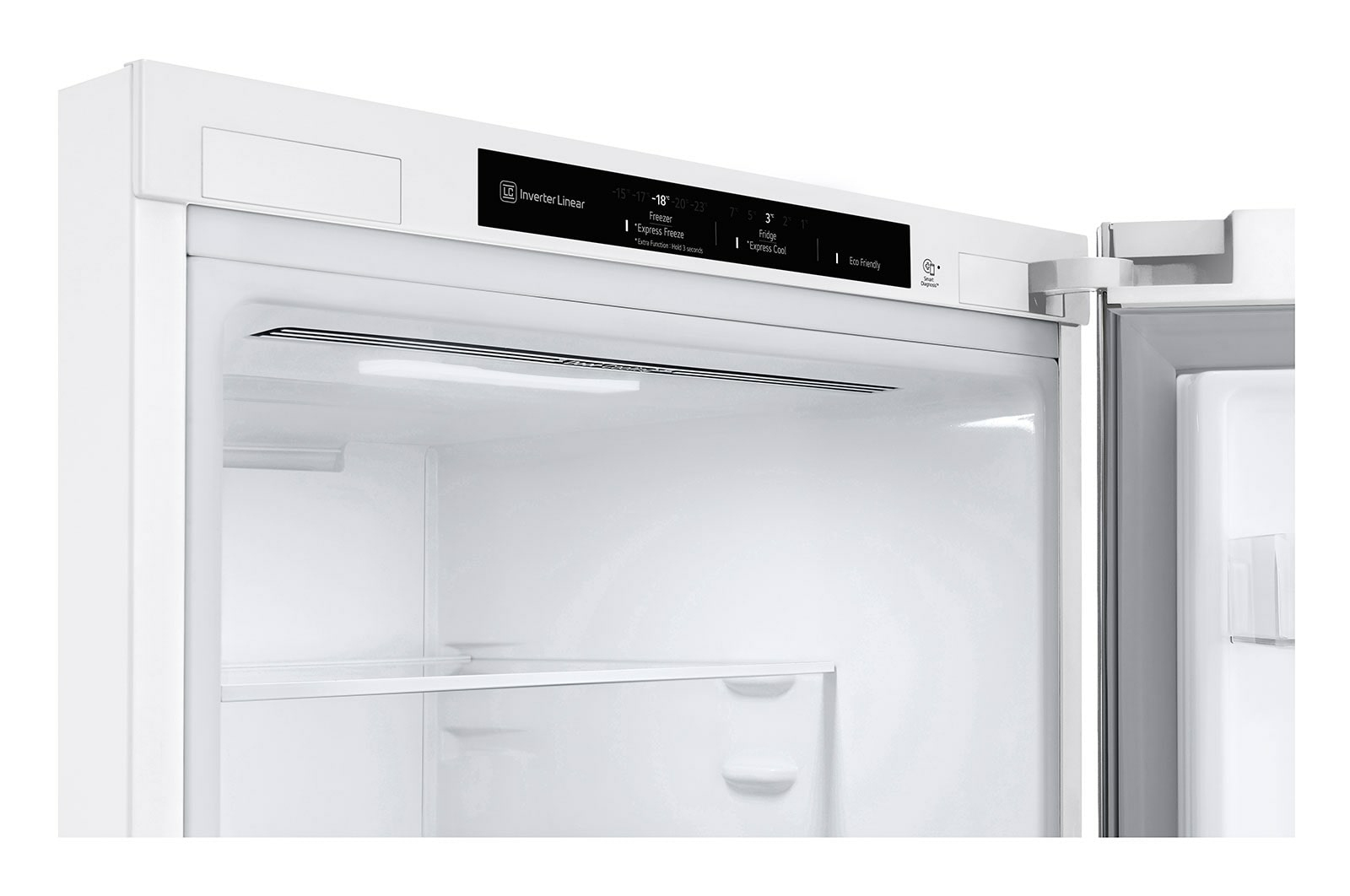 LG GBV3100CSW combi-fridge Freestanding – image 8