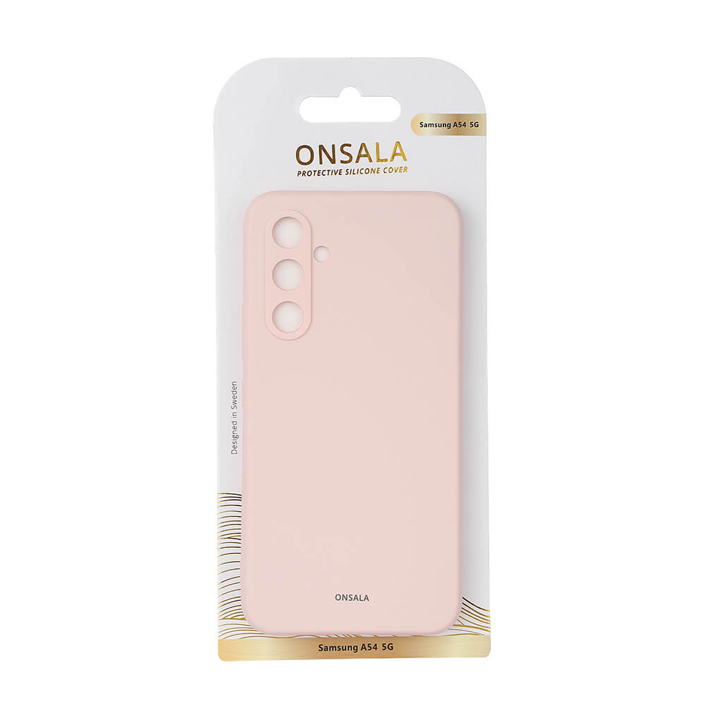 Onsala Phone Case Silicone Chalk Pink - Samsung Galaxy A54 – image 2