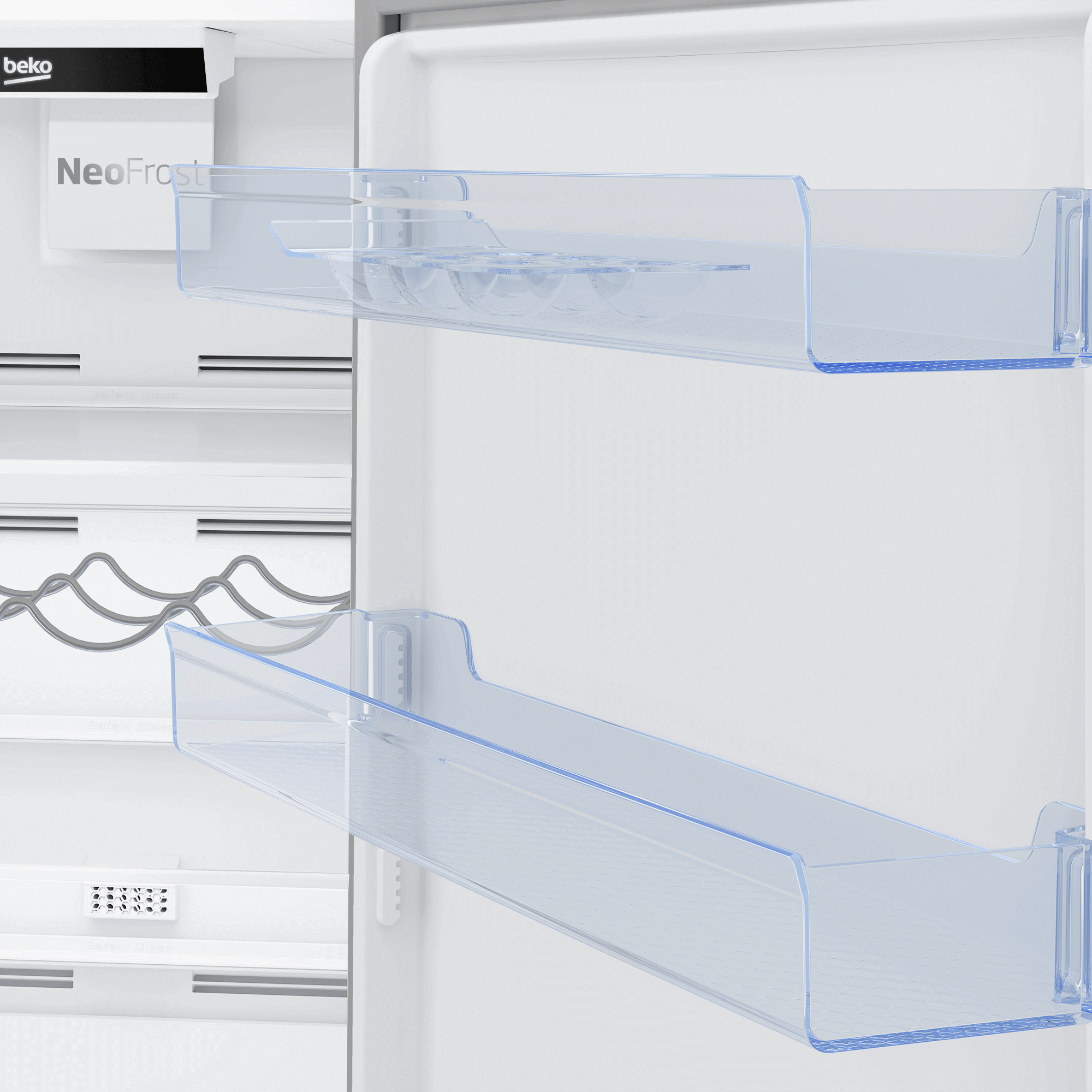 Beko RCNA406E40XP fridge-freezer Freestanding – image 6