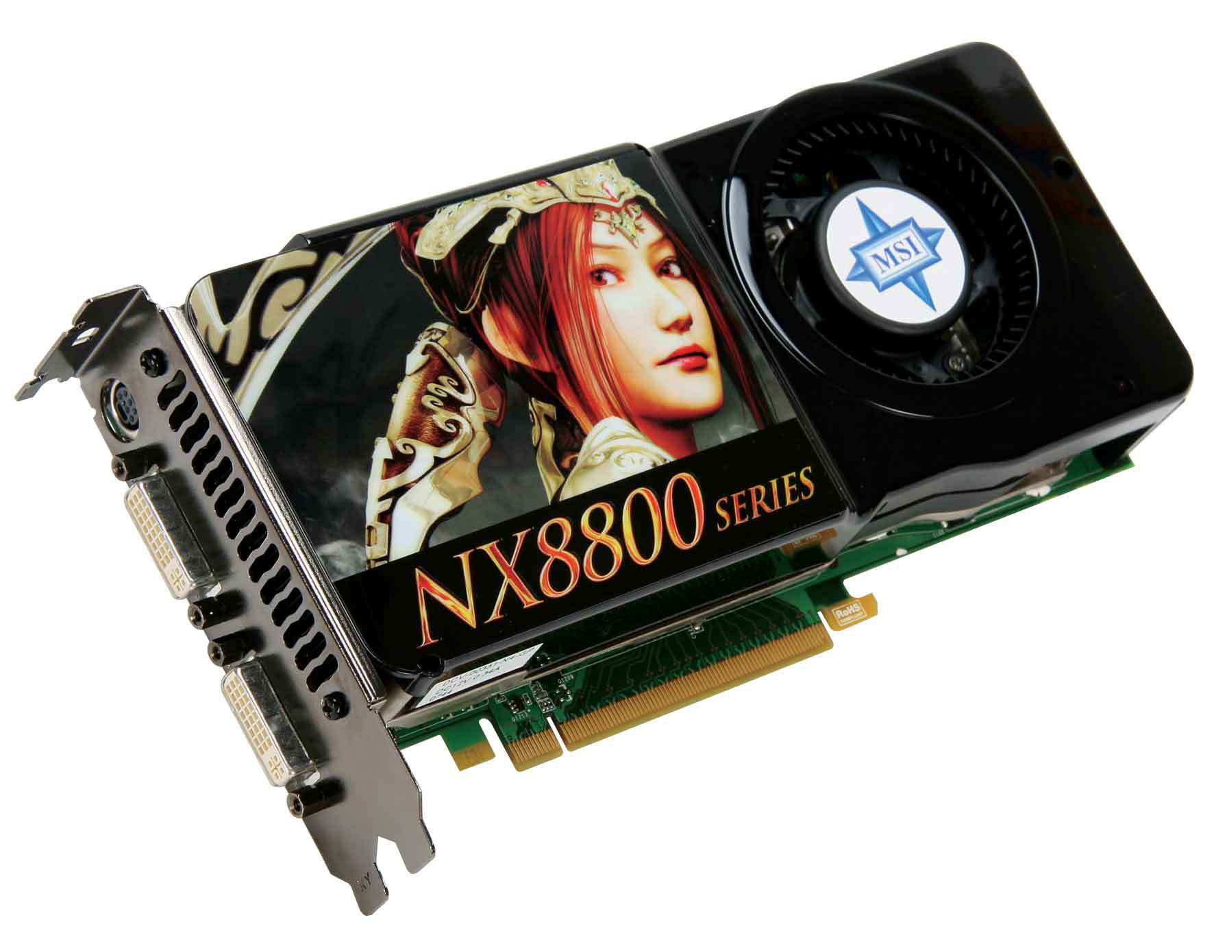 MSI NX8800GTS-T2D512E-OC graphics card GeForce 8800 GTS GDDR3 – image 3