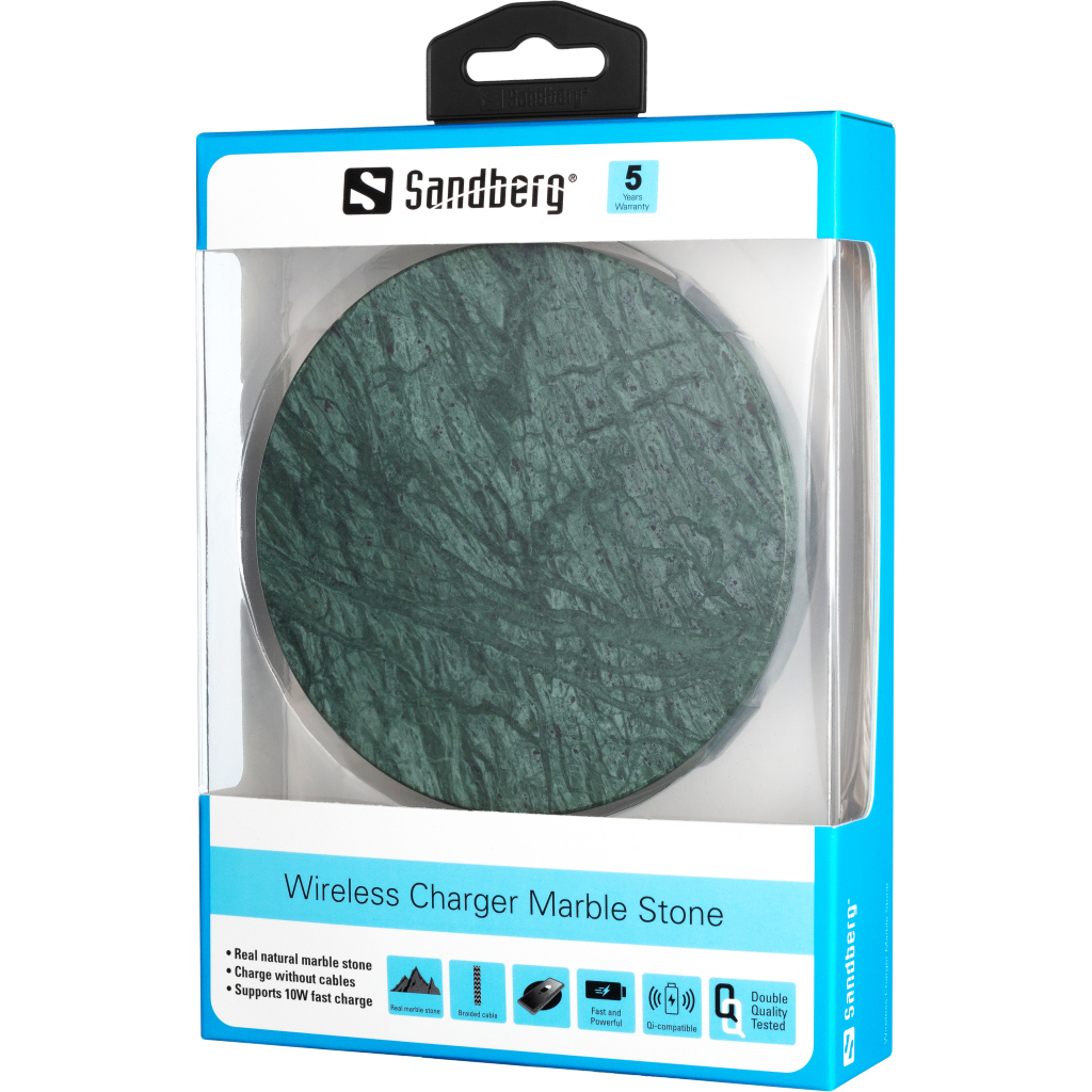 Sandberg Marble Stone Charger Green – image 2