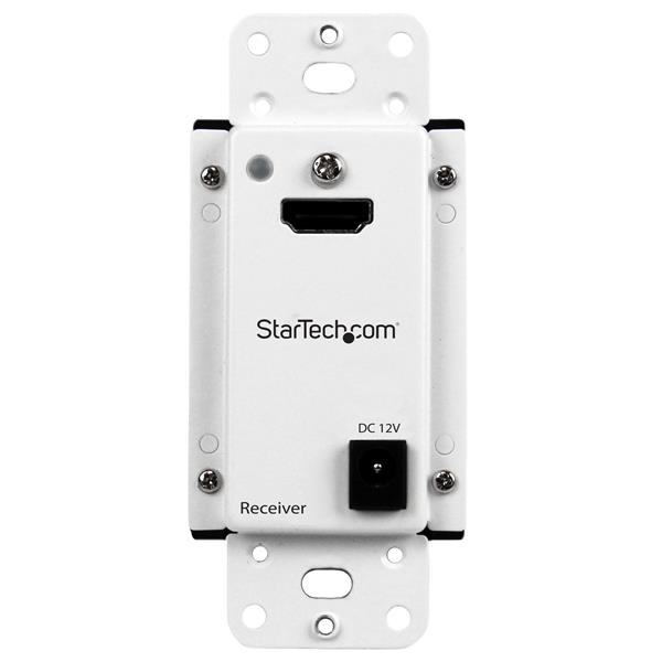 StarTech.com Wall Plate HDMI over CAT5 Extender with Power Over Cable – 1080p – 165ft (50m) – image 4