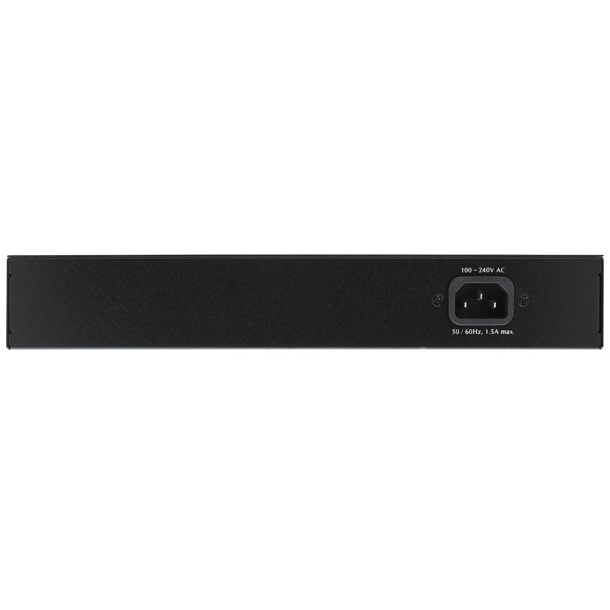 InLine PoE+ Gigabit Networking Switch 5 Port (4x PoE+),11" (19" brackets incl.) – image 4