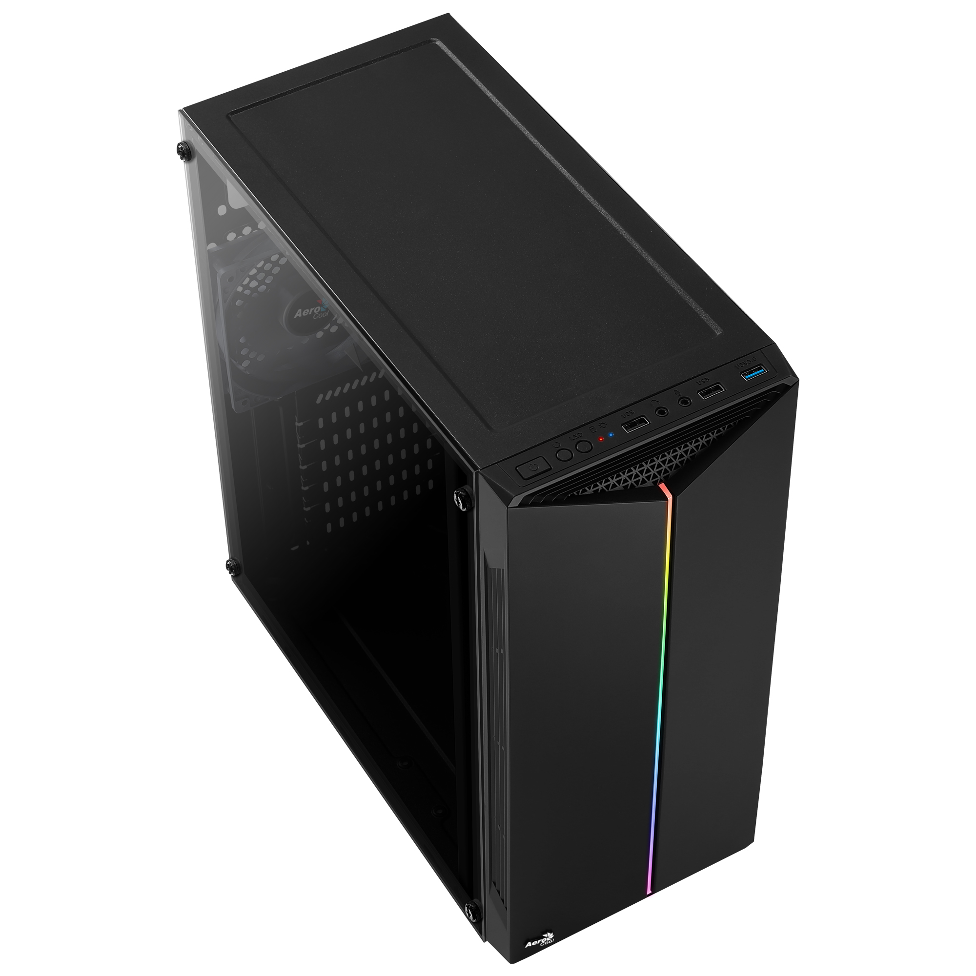 Aerocool Split Midi Tower Black – image 3