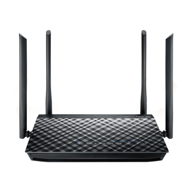 ASUS RT-AC57U wireless router Gigabit Ethernet Dual-band (2.4 GHz – image 1
