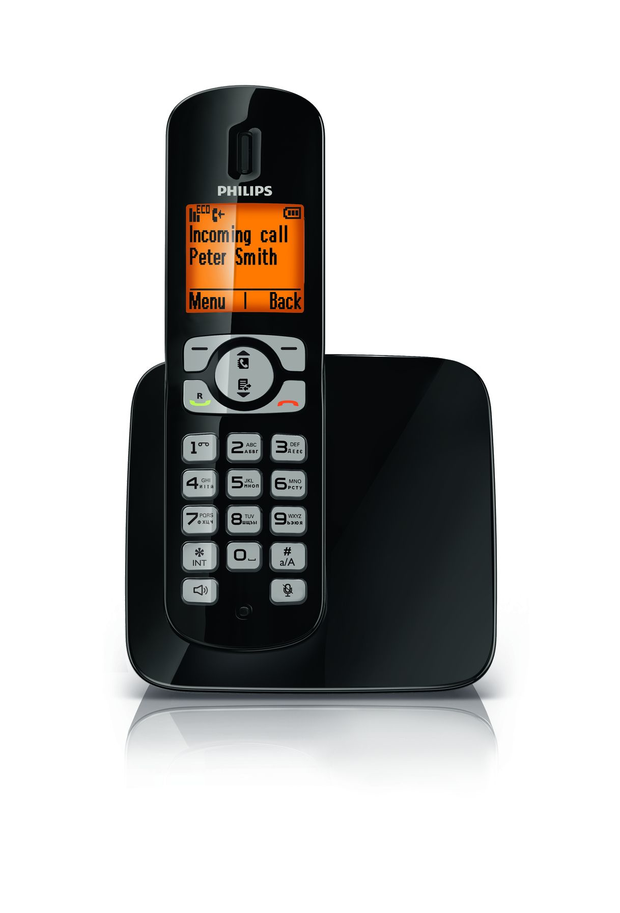 Philips Perfect sound Cordless phone CD2801B/RU