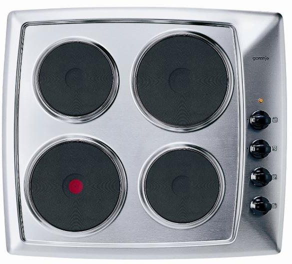 Gorenje EMS60E hob Stainless steel Built-in Sealed plate 4 zone(s) – image 1