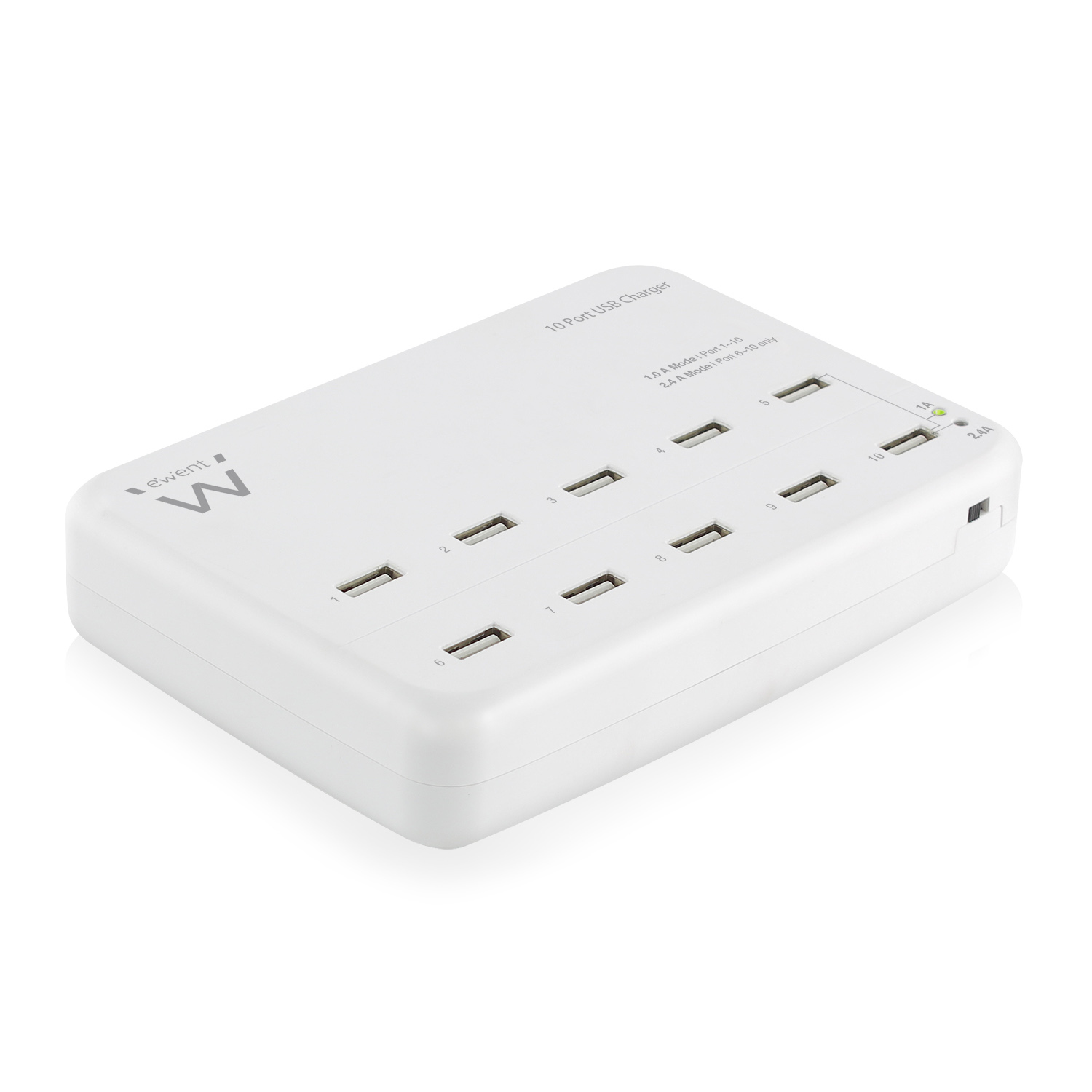 Ewent EW1218 mobile device charger Universal White USB Indoor – image 1