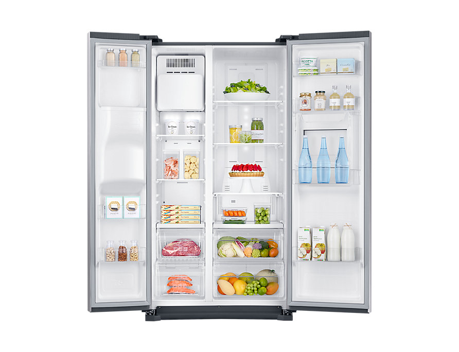 Samsung RS4000 side-by-side refrigerator Freestanding – image 5