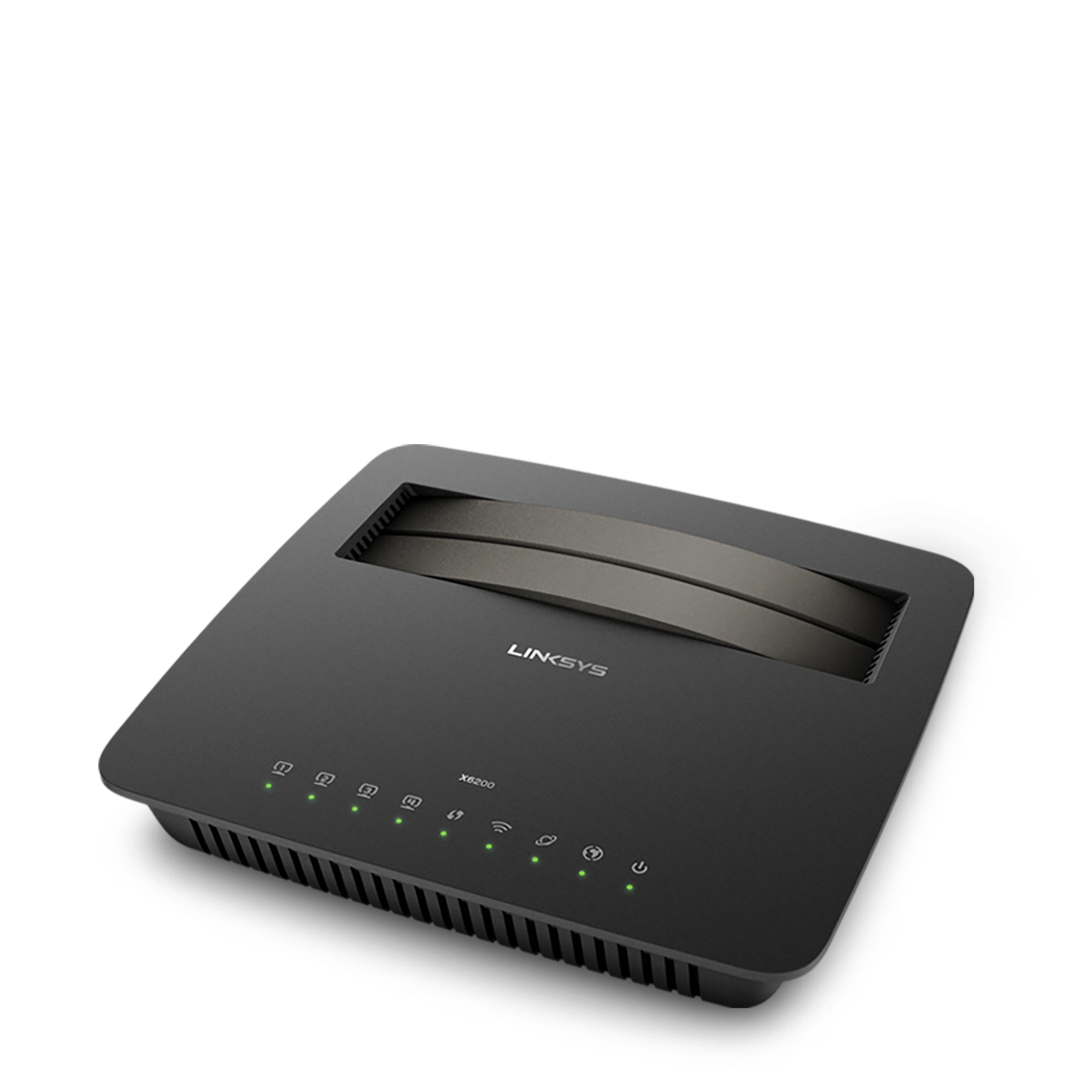 Linksys X6200 wireless router Gigabit Ethernet Dual-band (2.4 GHz – image 3