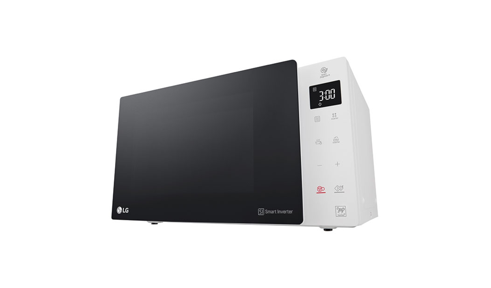 LG MS2535GISW microwave Black, White Solo microwave – image 6