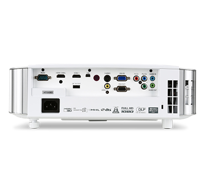Acer Home H7550BDZ data projector Wall-mounted projector 3000 ANSI lumens DLP 1080p (1920x1080) 3D Silver, White – image 7