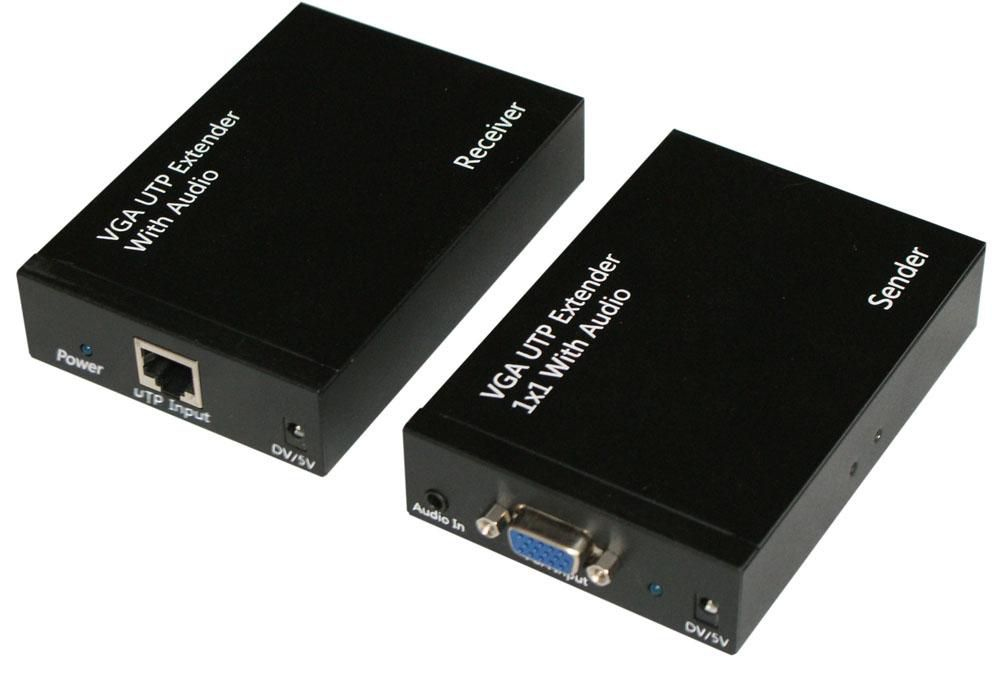 Microconnect VGA UTP Extender With Audio