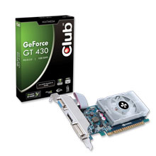 CLUB3D CGNX-G43024LI graphics card NVIDIA GeForce GT 430