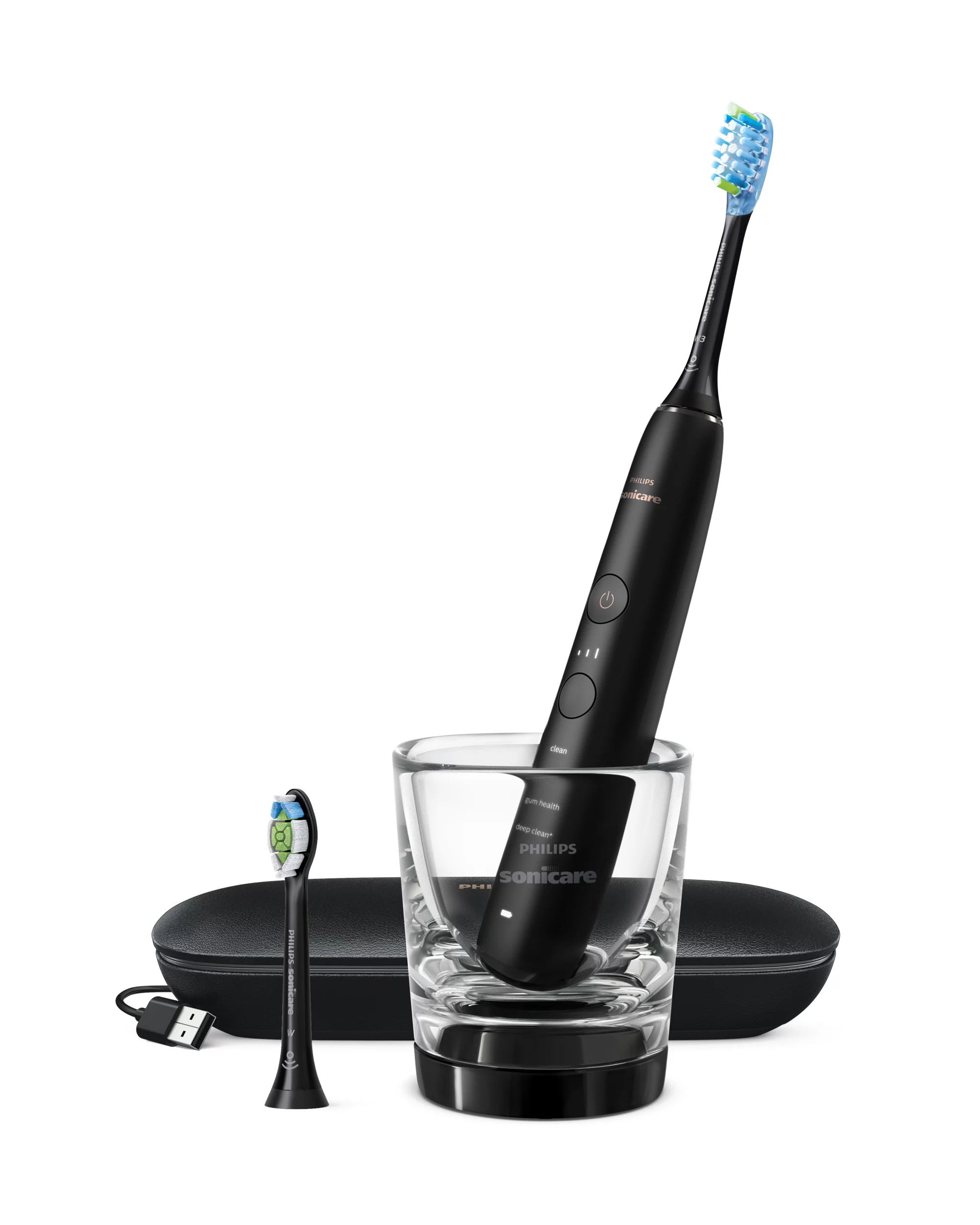Philips Sonicare DiamondClean HX9912/17 electric toothbrush Adult Sonic toothbrush Black – image 1