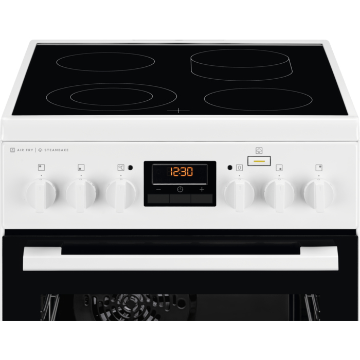 Electrolux LKR564200W cooker Freestanding cooker Electric Ceramic hob White – image 3