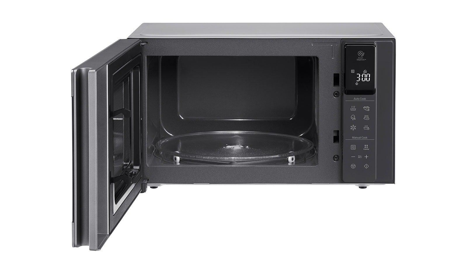 LG NeoChef MS4295CIS microwave Black, Silver Solo microwave Countertop – image 2